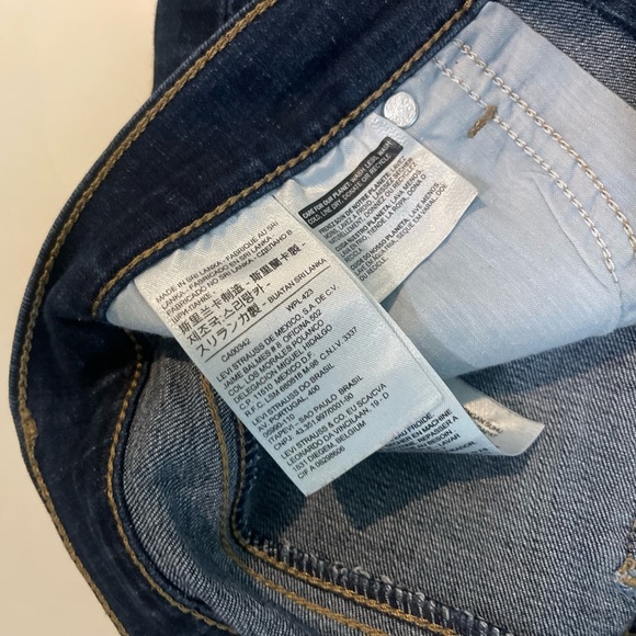 Levi's Indigo Denim Shorts size 29 - Picture 4 of 7